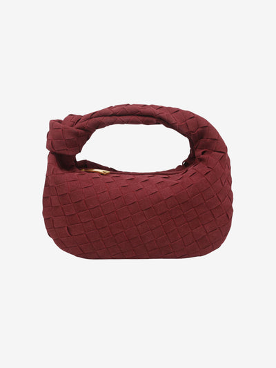 Renee - Plush Braided Mini Suede Handbag