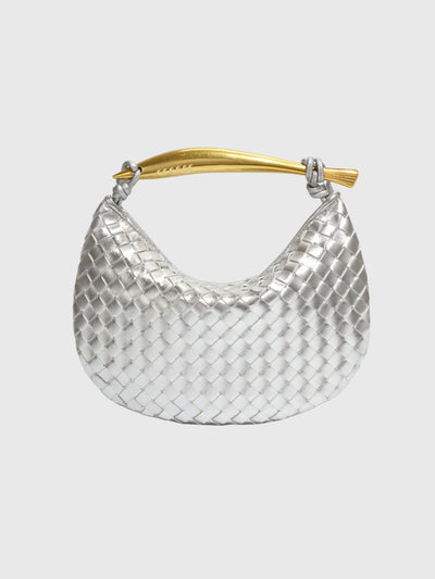 Bianca - Elegant Woven Structured Handbag
