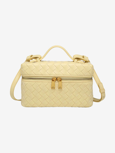Juliette - Sleek Woven Structured Handbag