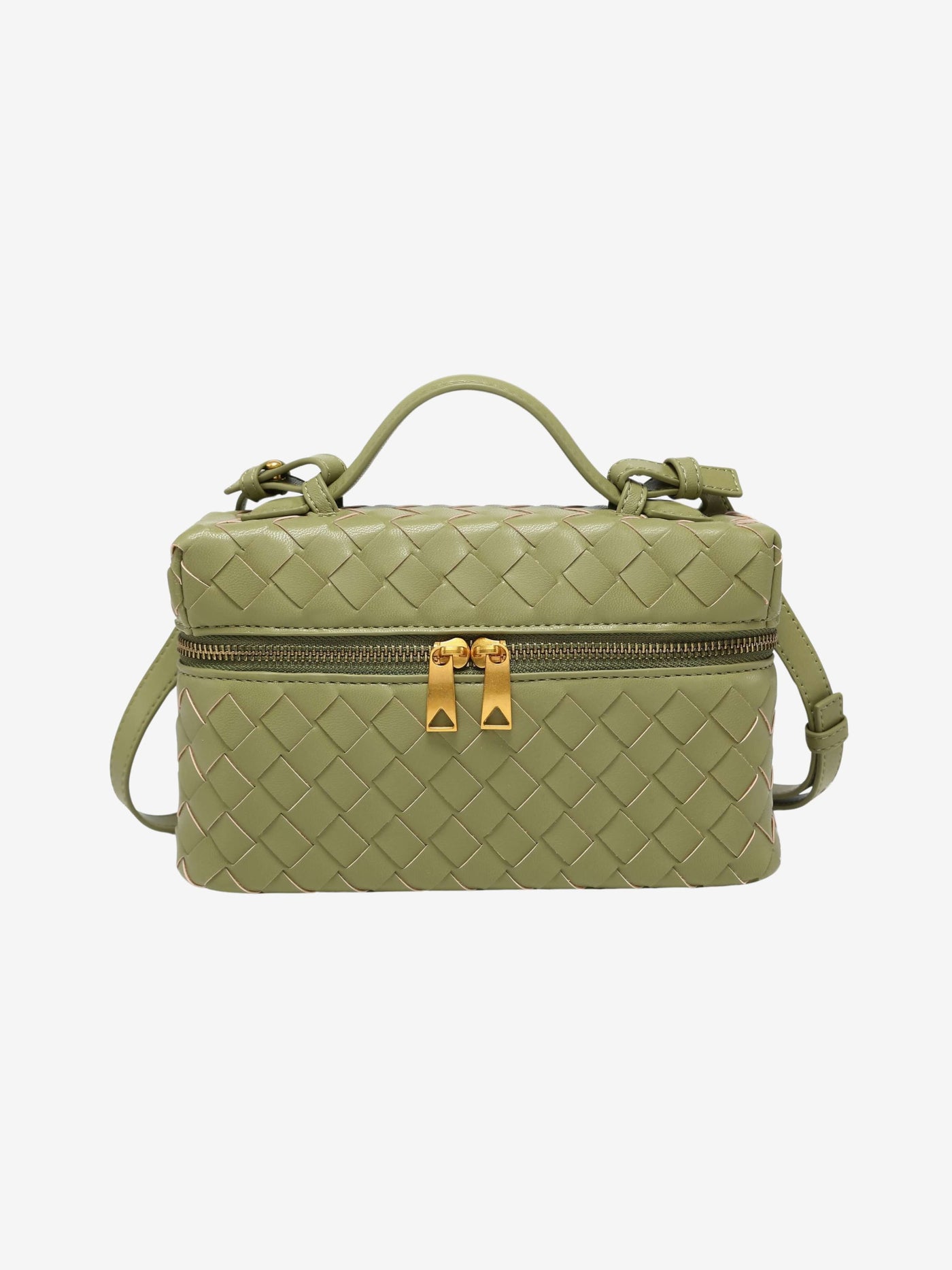 Juliette - Sleek Woven Structured Handbag