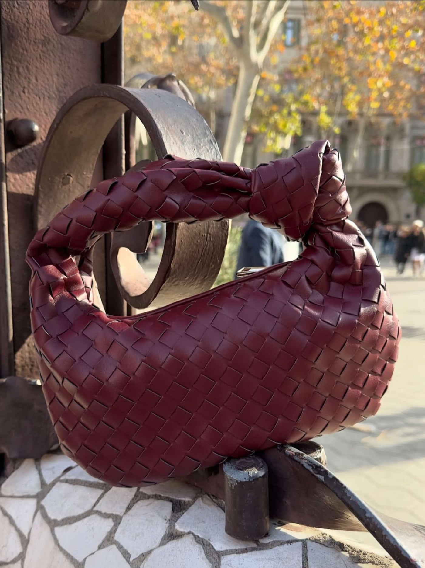 Sienna - Petite Braided Handle Bag