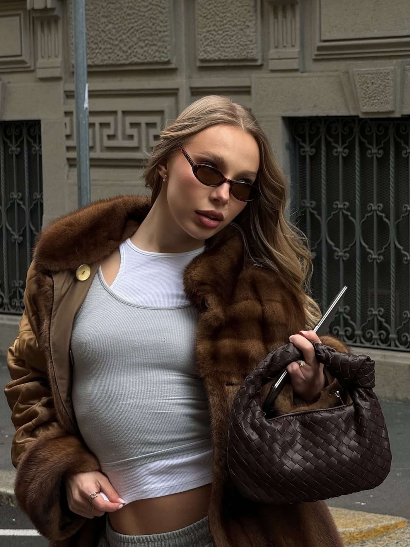 Sienna - Petite Braided Handle Bag