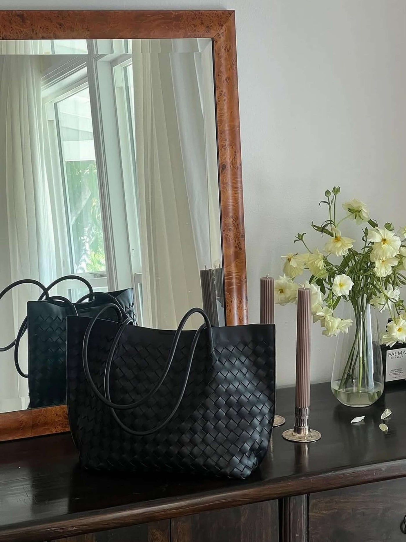 Lila - Everyday Woven Tote Bag