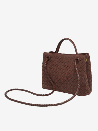 Malia - Compact Woven Crossbody Bag with Textured Design