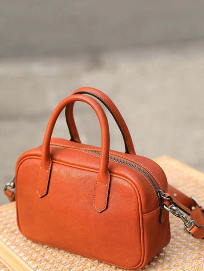 Eliza - Sleek Zip Square Handbag