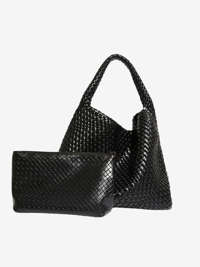 Luna - Stylish Oversized Woven Hobo Tote