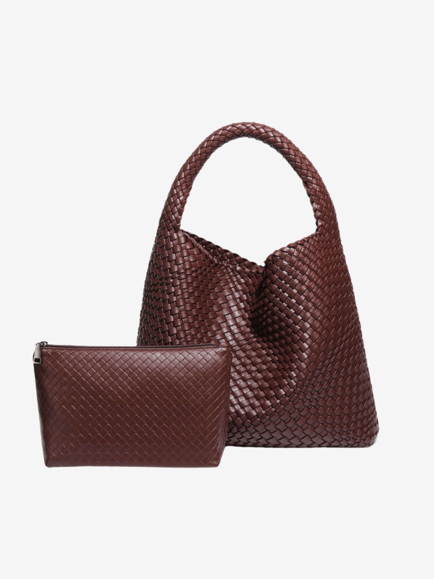 Luna - Stylish Oversized Woven Hobo Tote
