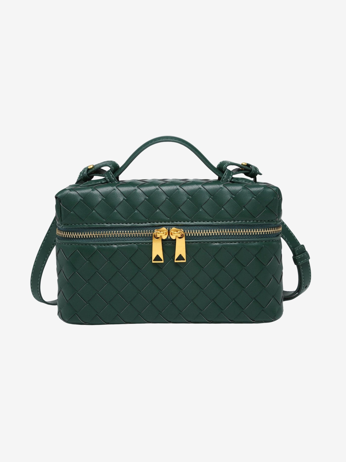 Juliette - Sleek Woven Structured Handbag