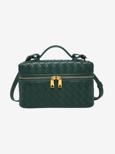 Juliette - Sleek Woven Structured Handbag