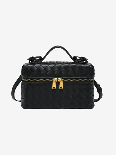 Juliette - Sleek Woven Structured Handbag