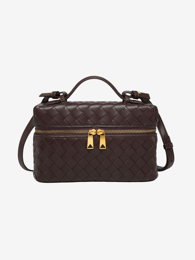 Juliette - Sleek Woven Structured Handbag