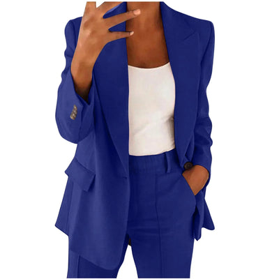 ALVERIA – ELEGANT BLAZER & TROUSER SET FOR ELEVATED STYLE