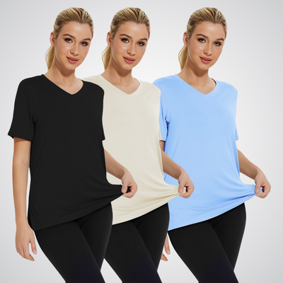 Selena™ | Casual Loose Fit Tee (Pack of 3)
