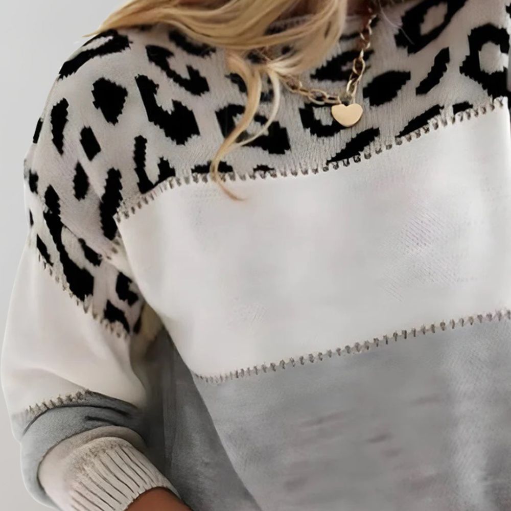 Claire - Leopard Pattern Sweater
