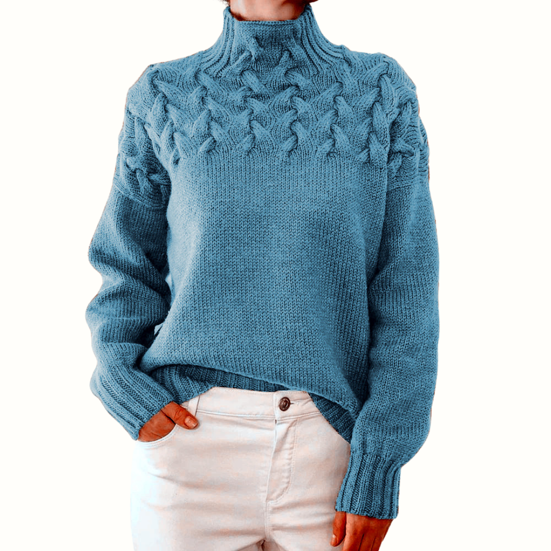 Claire - Cozy Knit Turtleneck Sweater