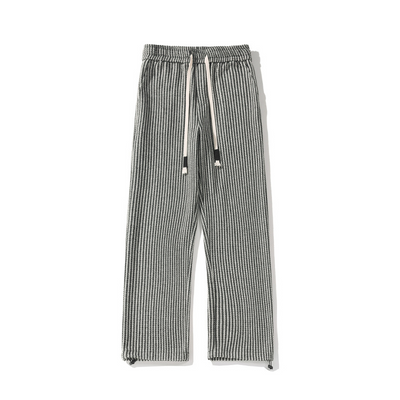 XAVIERA – MODERN HERRINGBONE RELAXED SWEATPANTS