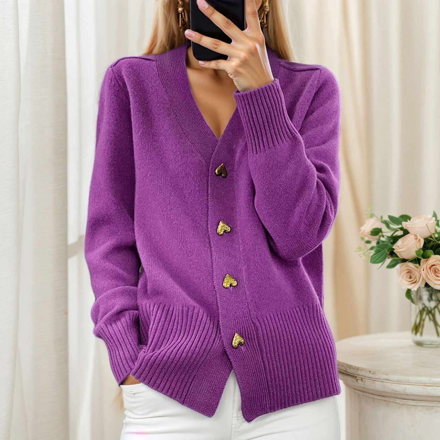 Claire - Teresa Knit Cardigan