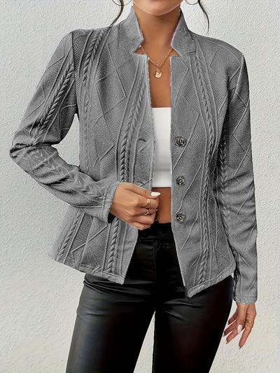 BLYTHE – STRUCTURED ELEGANCE CLASSIC FIT BLAZER JACKET