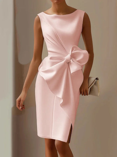 LENNYN – ELEGANT BOW-TIE DRESS