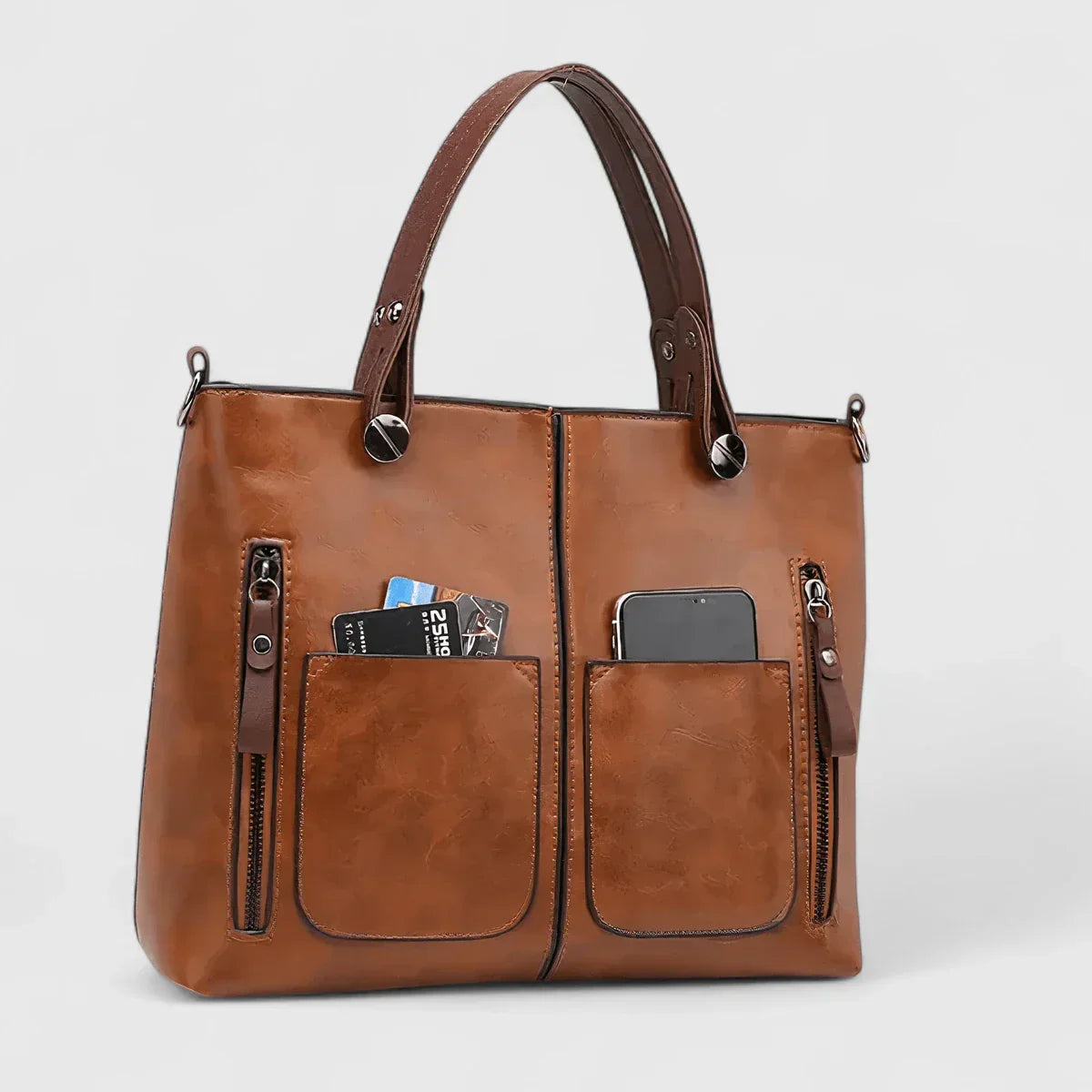 Thalia - Chic Leather Handbag