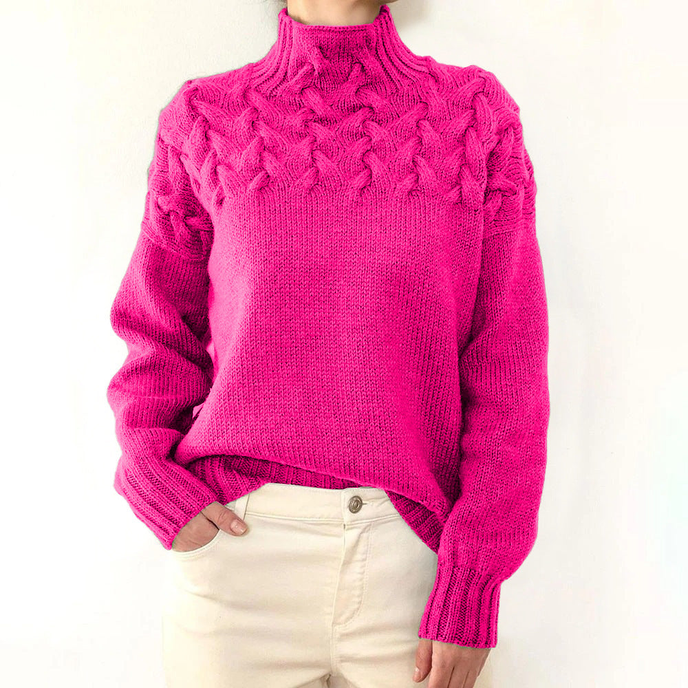 Claire - Cozy Knit Turtleneck Sweater