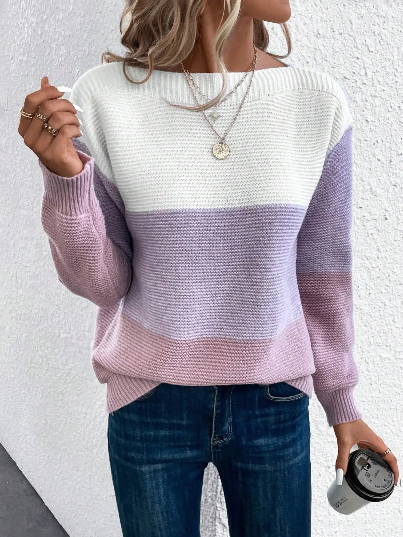 Claire - Chic Oversized Knit Sweater