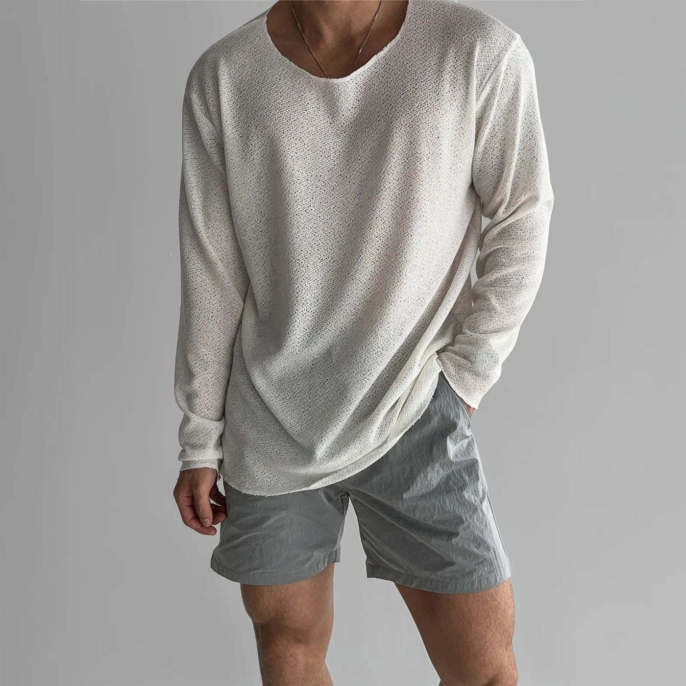 EZRA – BREATHABLE KNIT SHIRT