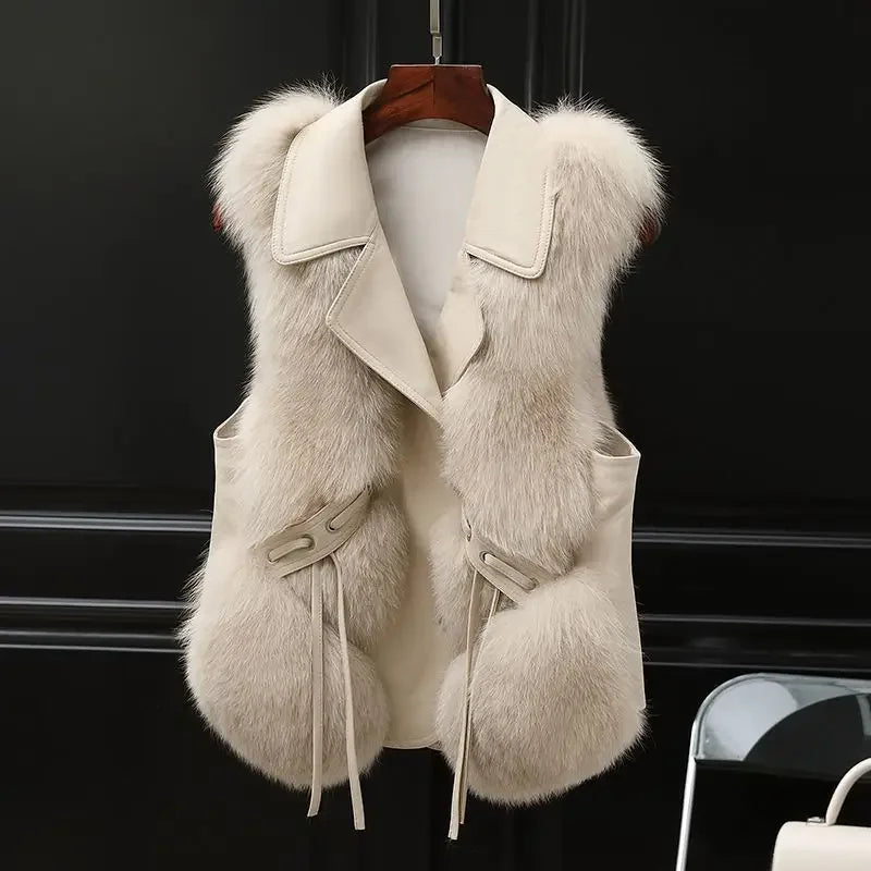 Tiphaine - Fur Gilet