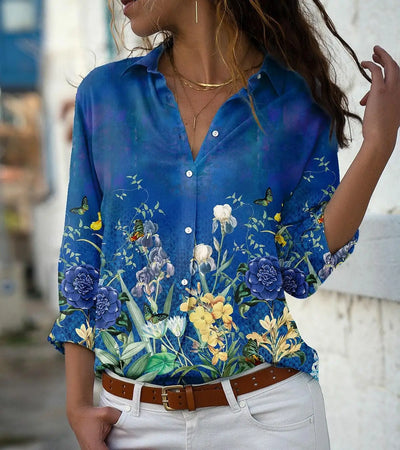 IRAVELLEA – CASUAL PRINTED BLOUSE