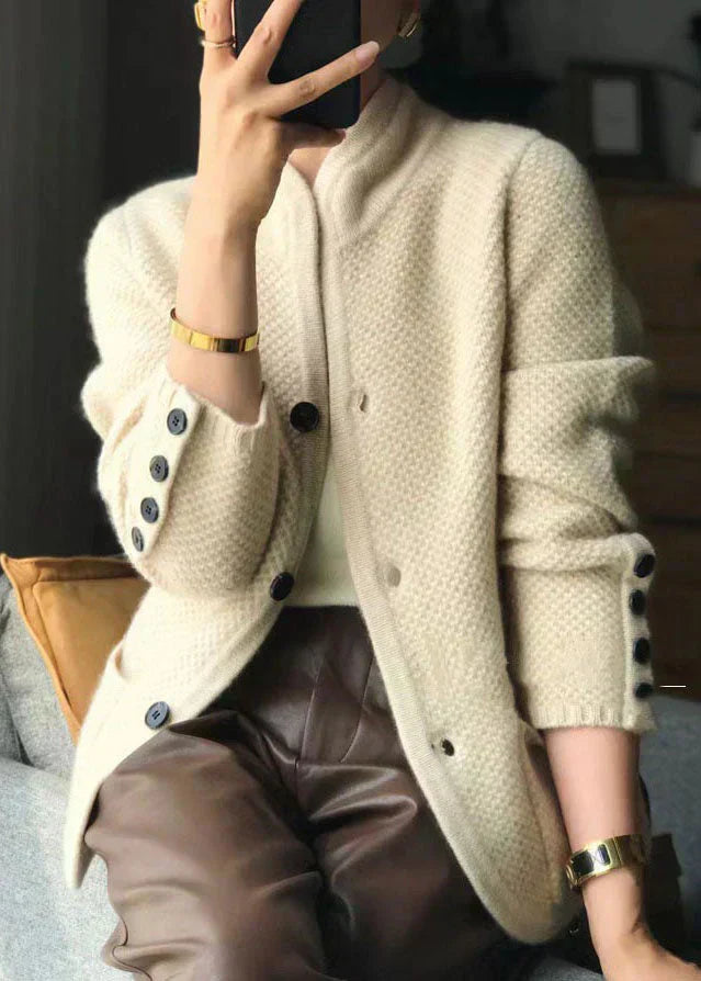 Claire - Elegant Cardigan With Buttons