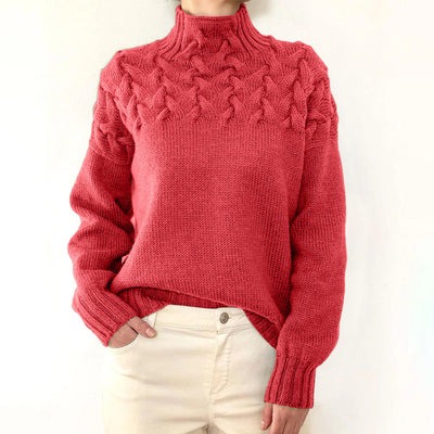 Elena - Warm Knitted Turtleneck