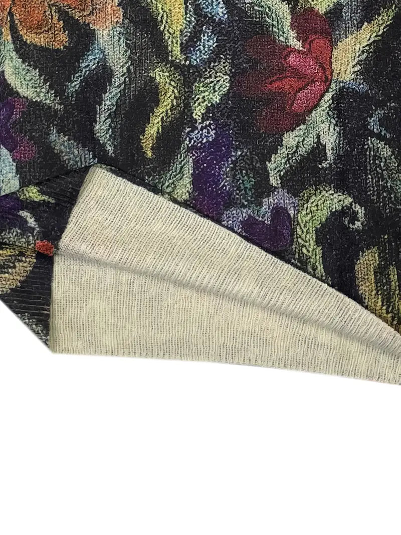 Claire - Chic Floral Knit Sweater