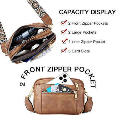 Camilla - Elegant Leather Shoulder Bag