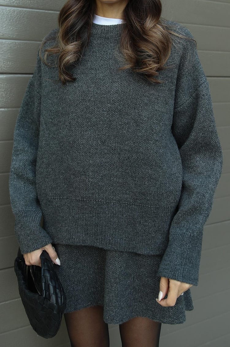 Elsie | Gebreide Set (top + rok)