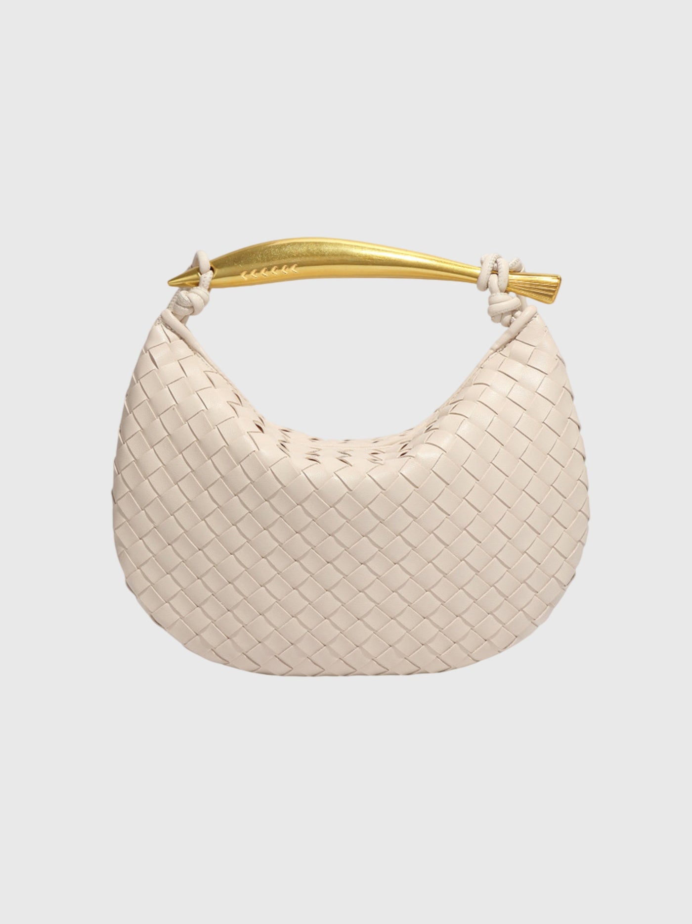 Bianca - Elegant Woven Structured Handbag