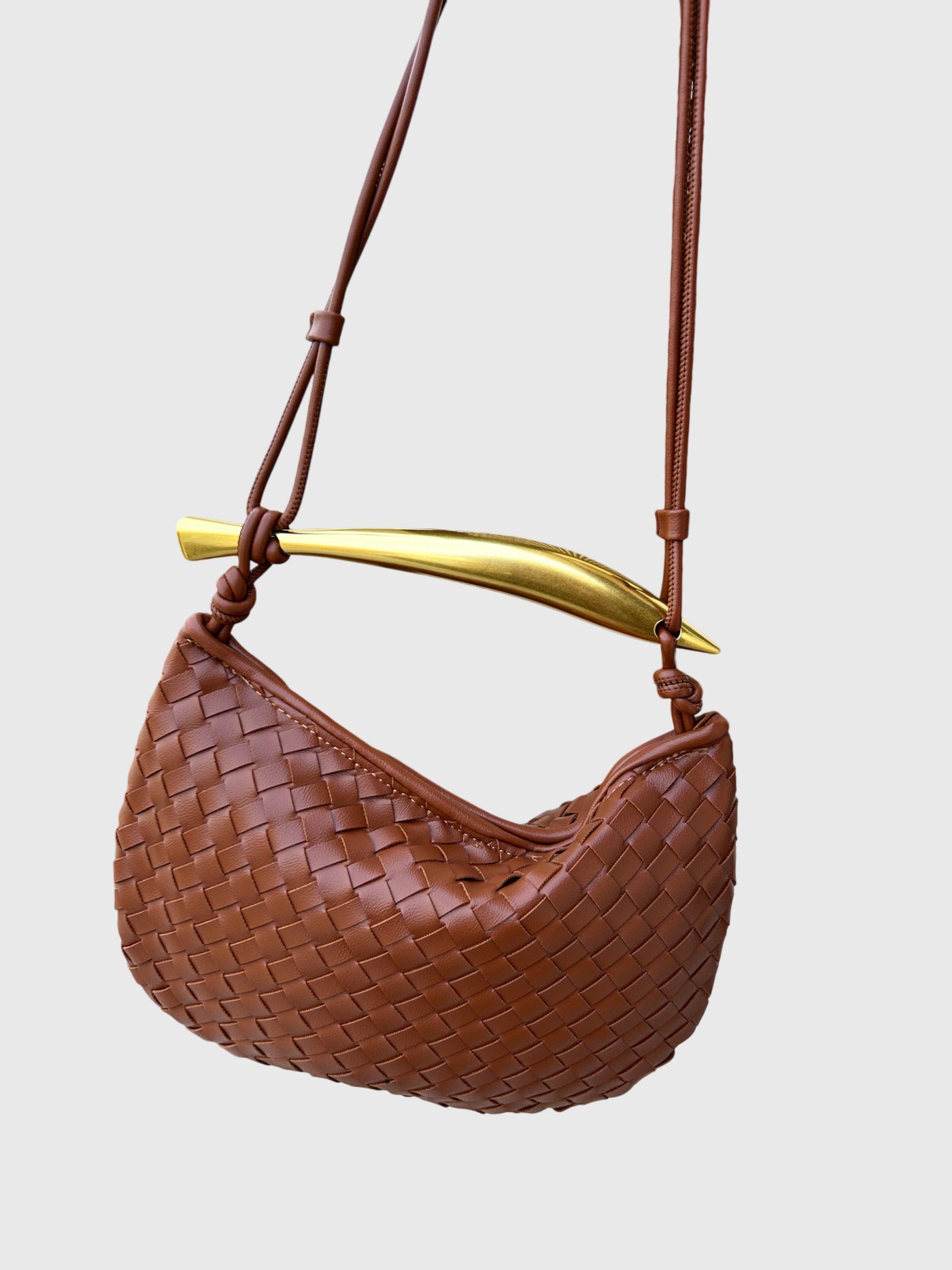 Bianca - Elegant Woven Structured Handbag