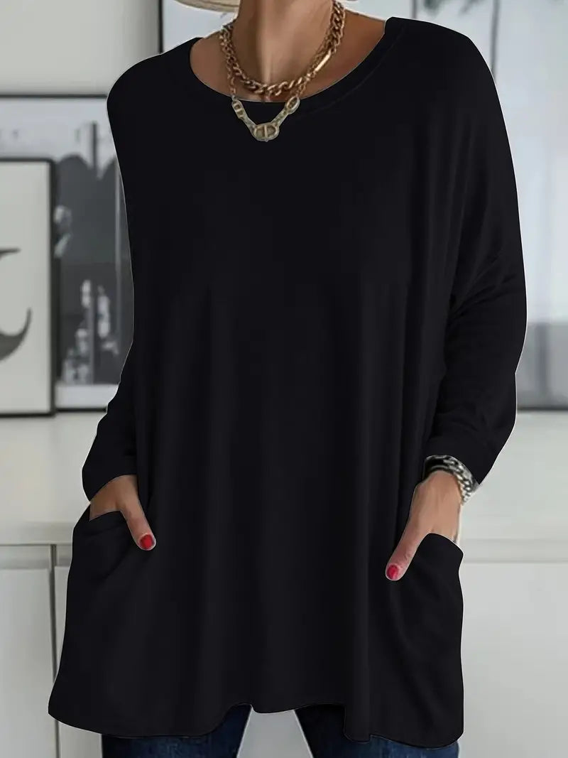 Mia™ | Relaxed Knit Tunic