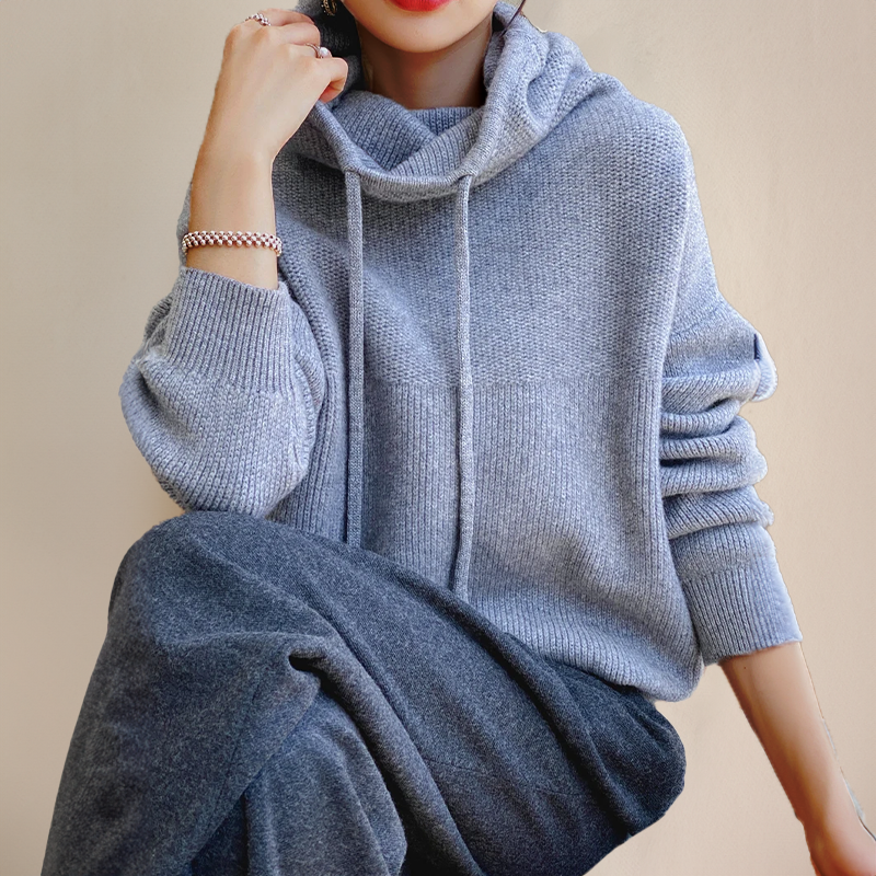 Courtney | Elegant High-Neck Sweater