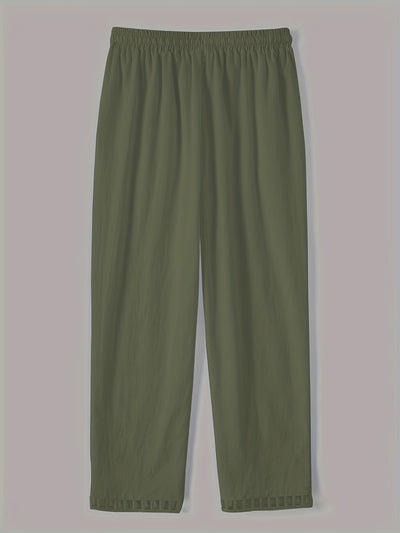 Wren – Relaxed Contrast Trim Cropped Pants