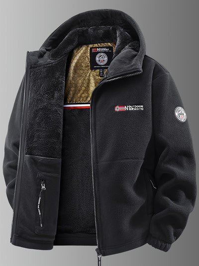 Huddy | Thermal Fleece Winter Jacket