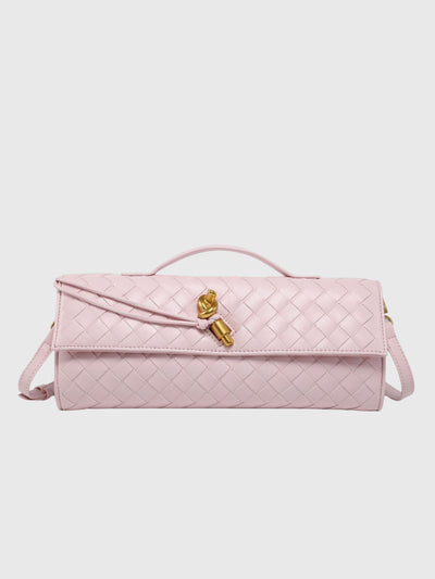 Camila - Elegant Slim Woven Clutch