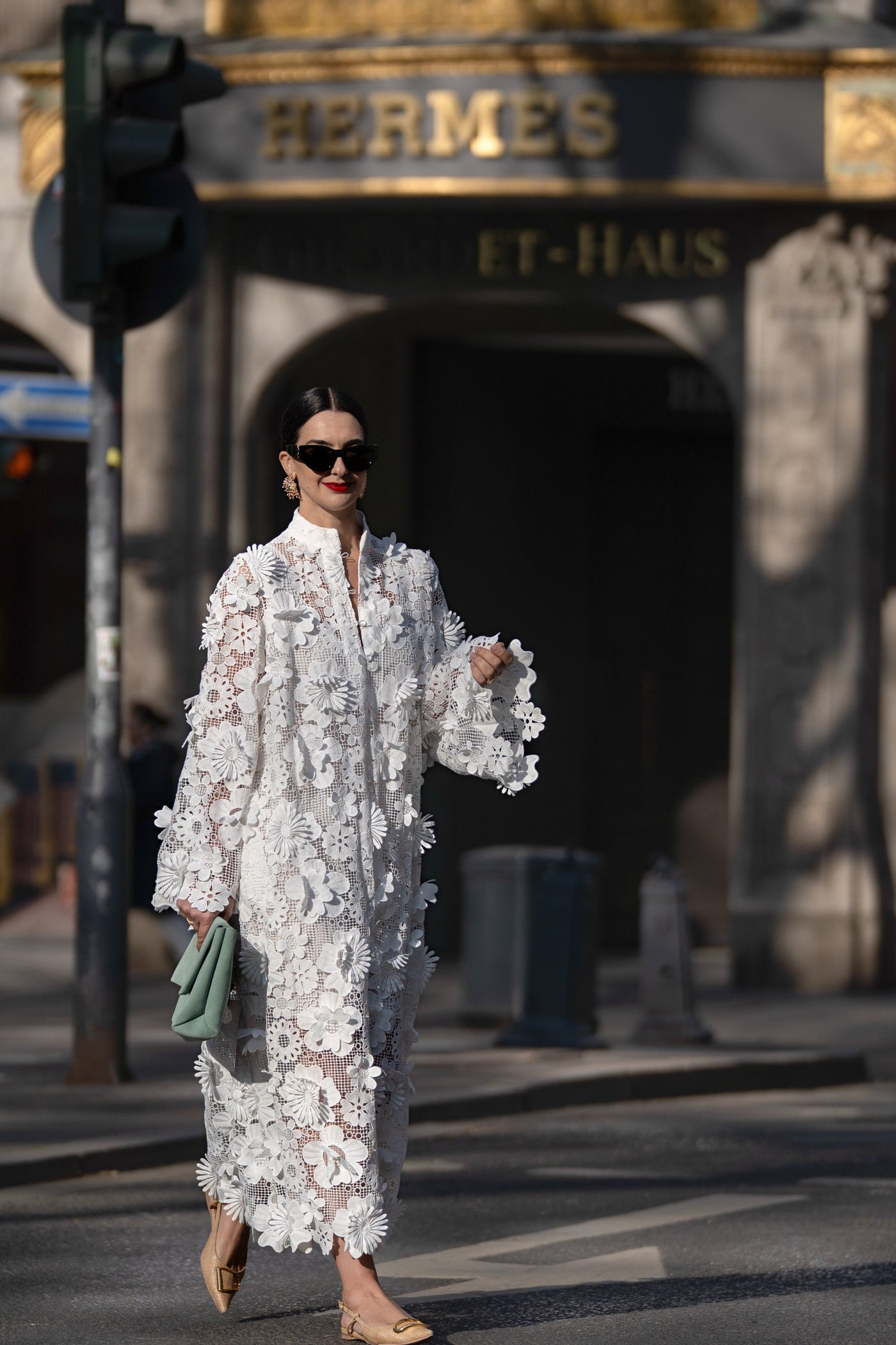 Yelira - Elegant Lace White Dress