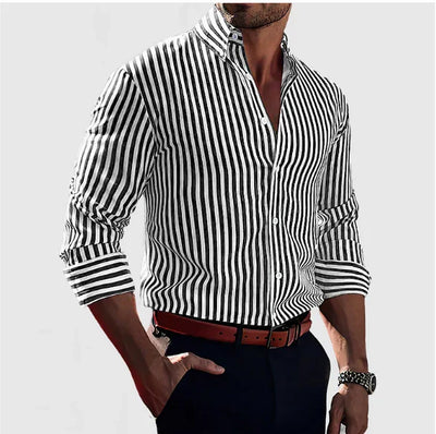 ZYLAH – STRIPED MEN’S SHIRT