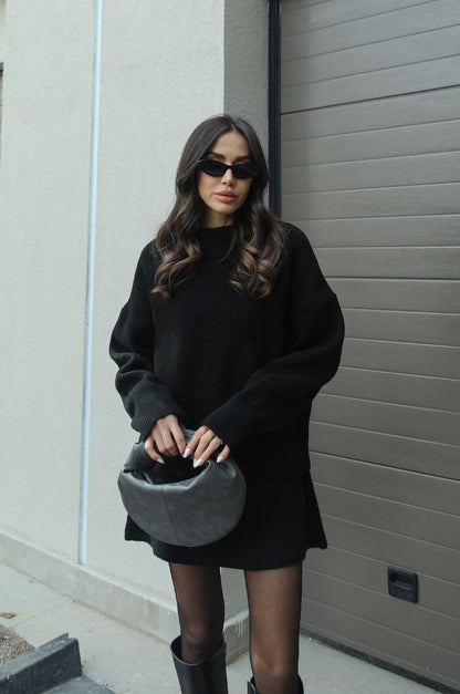 Elsie | Gebreide Set (top + rok)